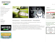 Tablet Screenshot of heyco.de